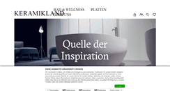 Desktop Screenshot of keramikland.ch