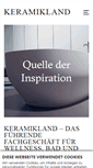 Mobile Screenshot of keramikland.ch